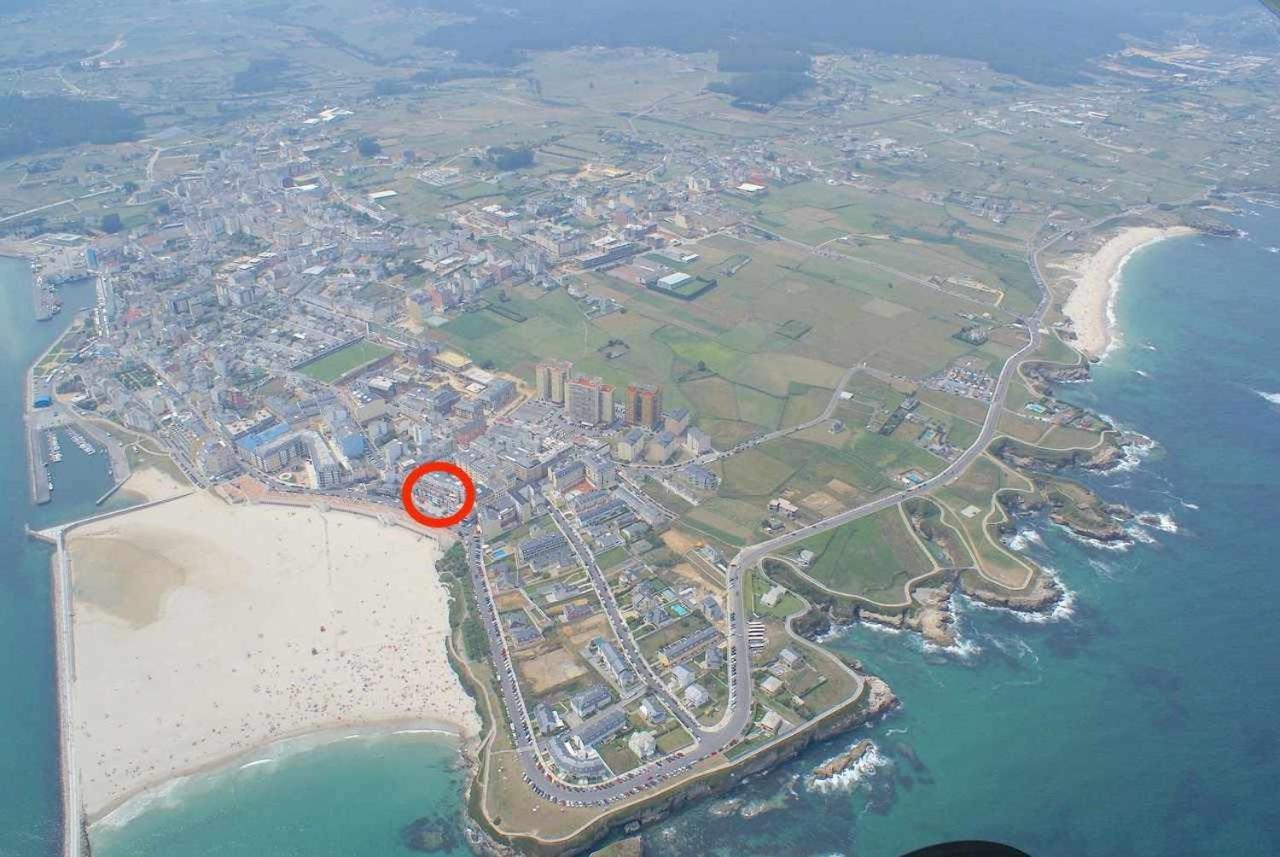 Vivienda En 1ª Linea De Playa Rapadoira Foz Lägenhet Exteriör bild